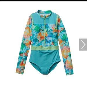 Athleta Girl Mock Neck One Piece